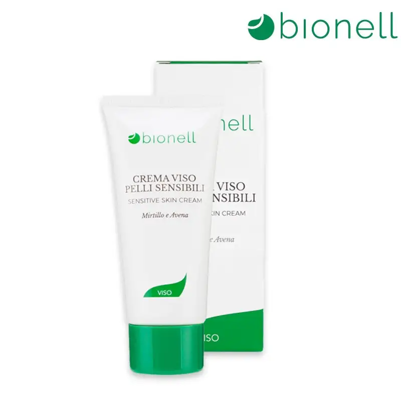 crema viso pelli sensibili bionell tubo 50 ml