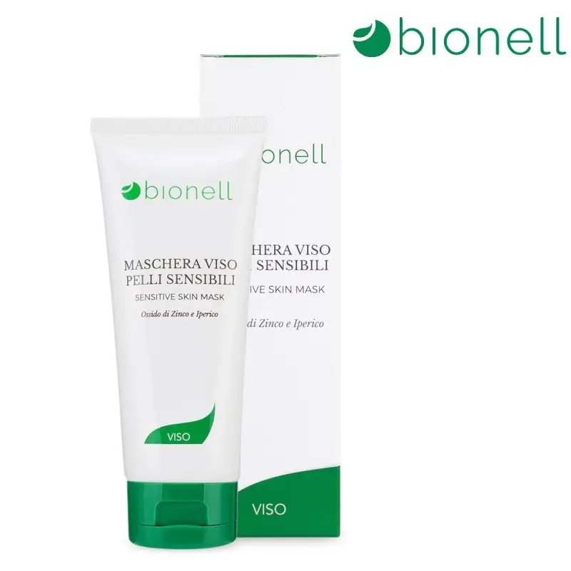 maschera viso pelli sensibili bionell tubo 100 ml