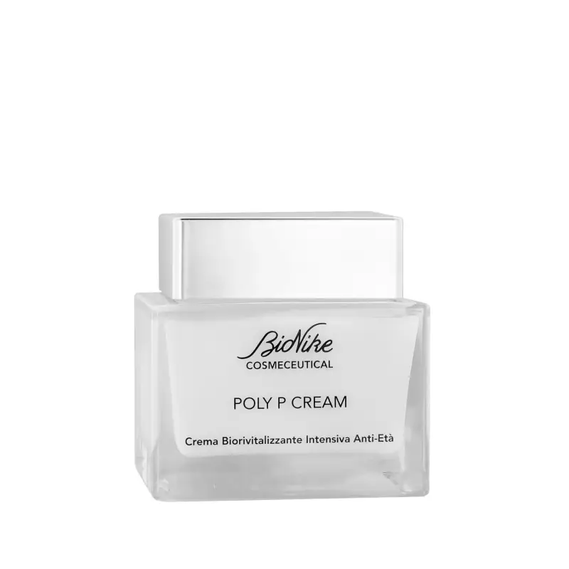 Cosmeceutical POLY P CREAM Crema Biorivitalizzante Intensiva Anti-Età - Trattamento antietà pelli mature,Crema antirughe