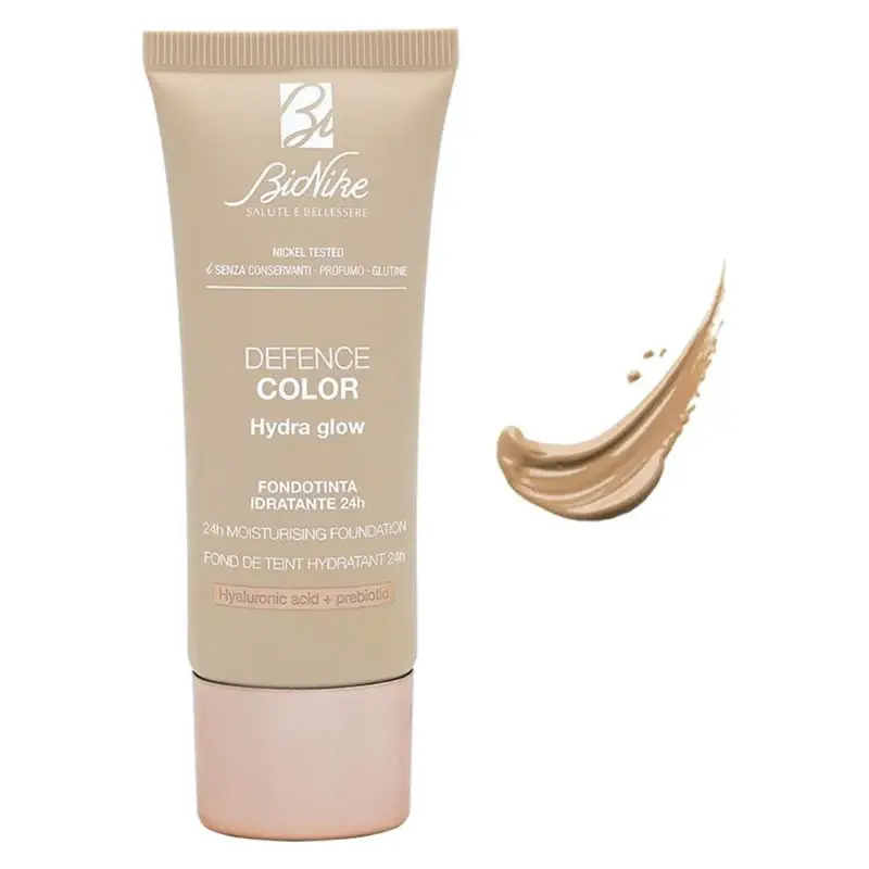 Defence Color Hydra Glow Fondotinta Idratante 24H 104 - Beige 30 Ml