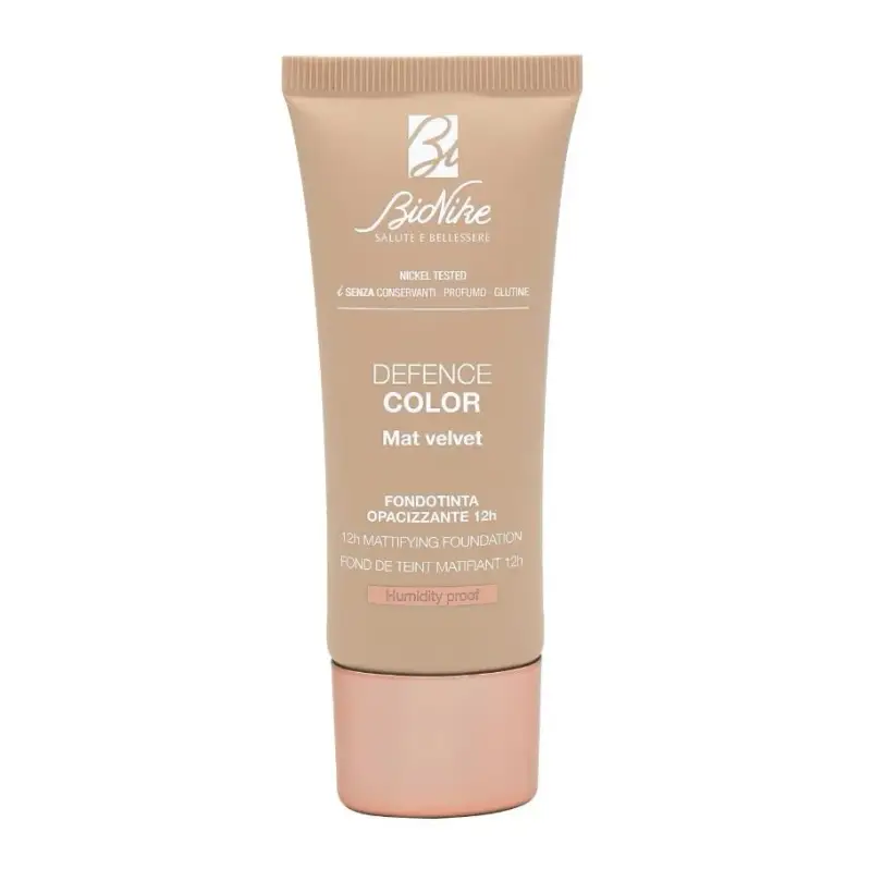 Defence Color Mat Velvet Fondotinta Opacizzante 12H 404 BEIGE NATUREL - Fondotinta