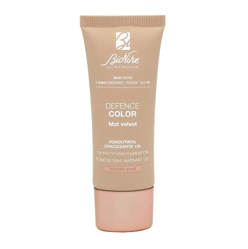 Defence Color Mat Velvet Fondotinta Opacizzante 12H 405 MIEL DORE - Fondotinta