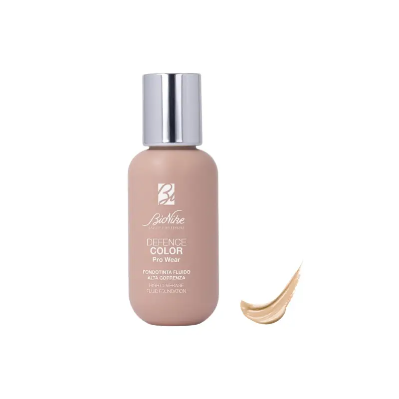 Defence Color PRO WEAR Fondotinta Fluido Alta Coprenza 01 IVOIRE - Fondotinta