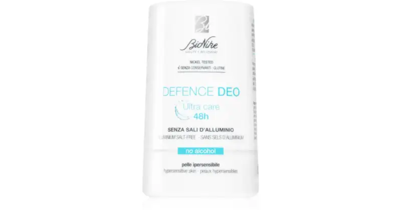 Defence Deo deodorante roll-on senza sali di alluminio per pelli sensibili 48h 50 ml