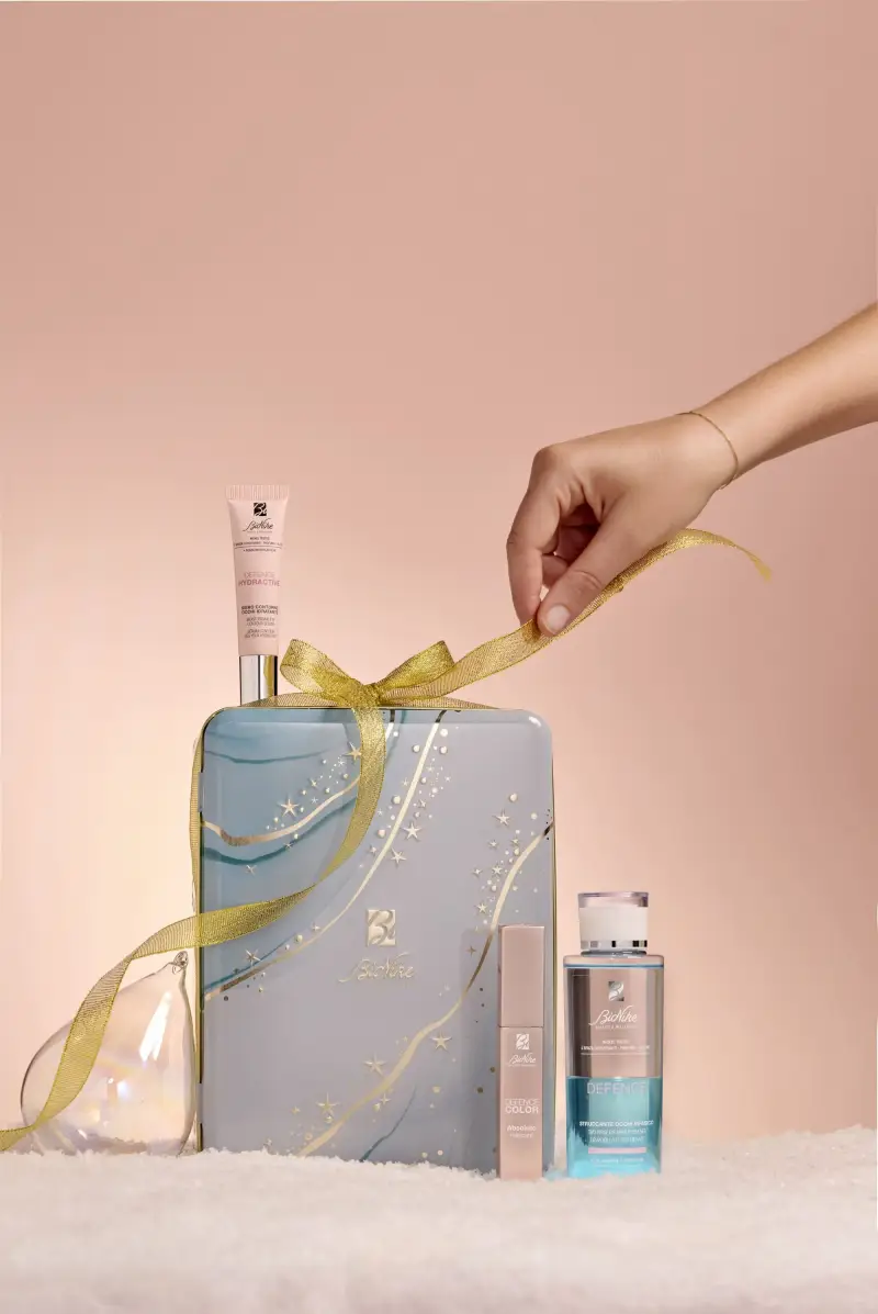 Defence EYE ESSENTIALS kit natale 2025 - Struccante waterproof, Cofanetto trattamento miniatura 3