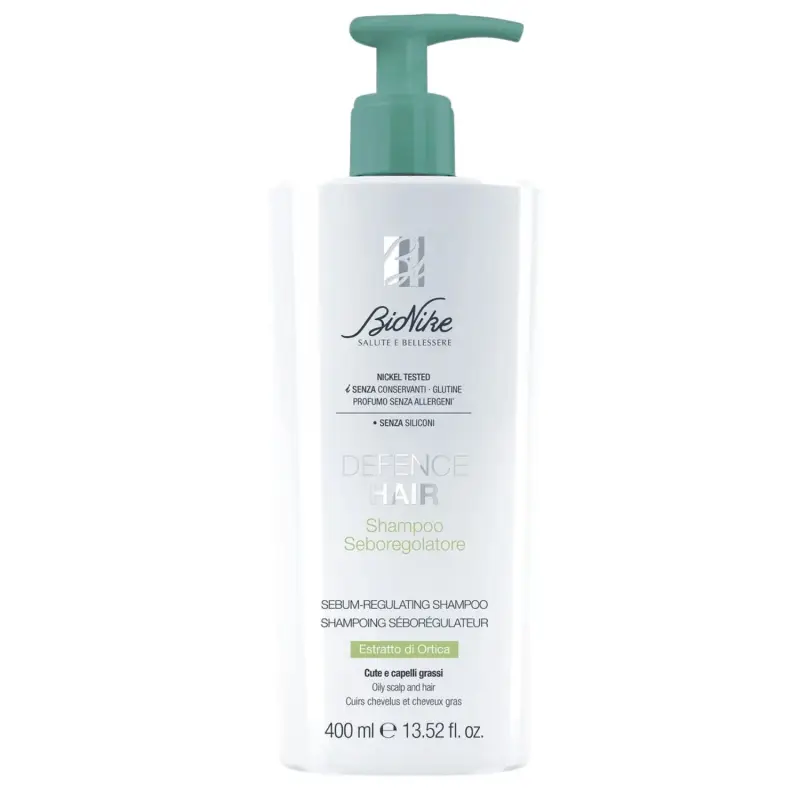 Defence Hair Shampoo Seboregolatore - Shampoo purificante,Capelli grassi