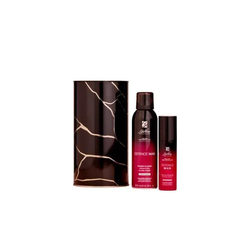 Defence Man DEFENCE MAN KIT natale 2025 - Schiuma da barba,Cofanetti regalo per lui