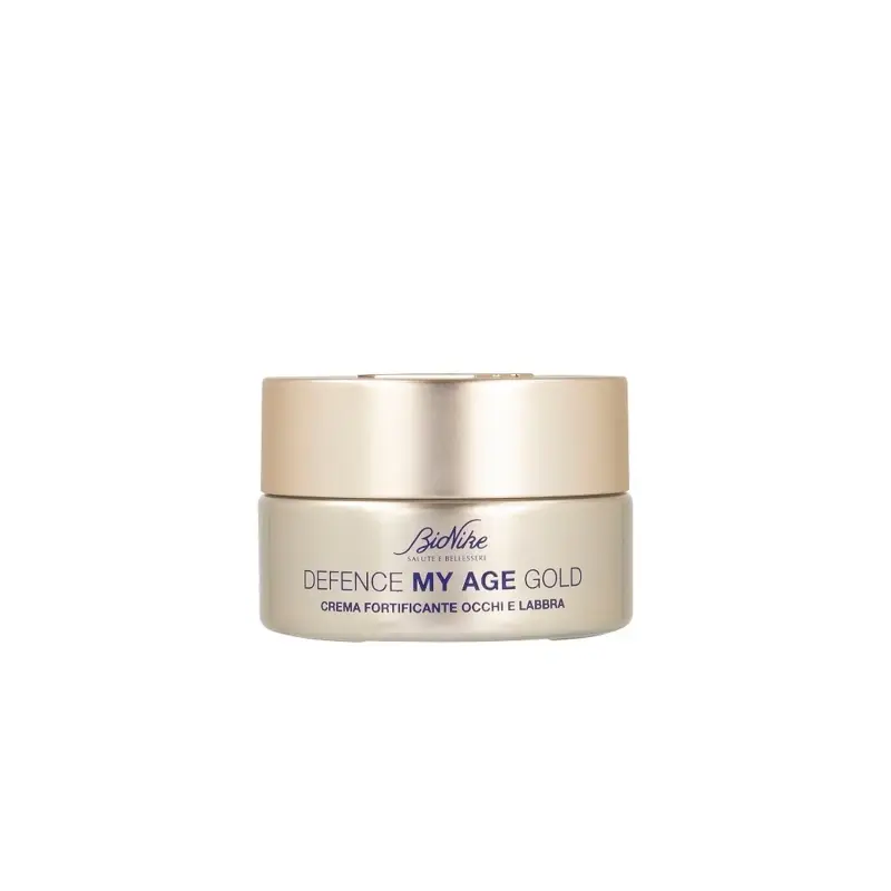 Defence My Age Gold - Crema Fortificante Occhi e Labbra - Balsamo labbra,Contorno occhi