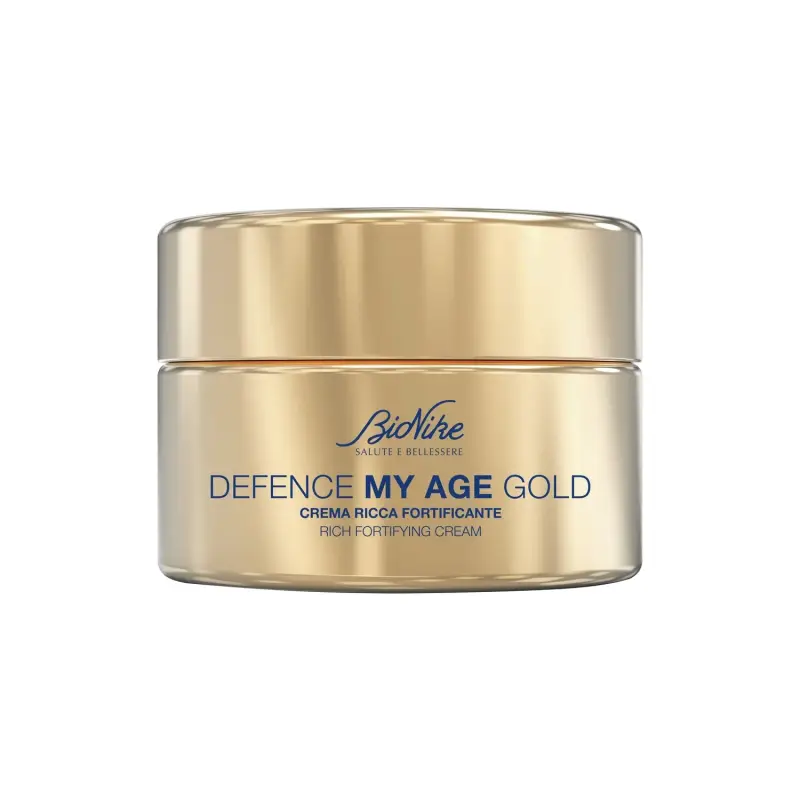 Defence My Age Gold - Crema Ricca Fortificante - Trattamento antietà pelli mature,Crema antirughe