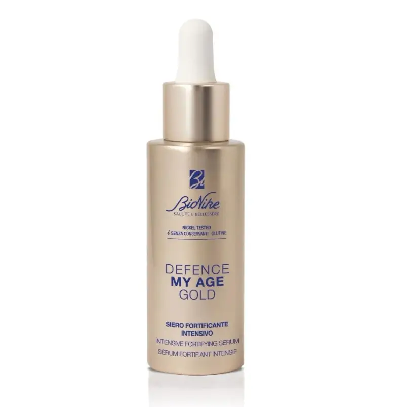 Defence My Age Gold - Siero Fortificante Intensivo - Crema viso pelle secca,Siero antirughe