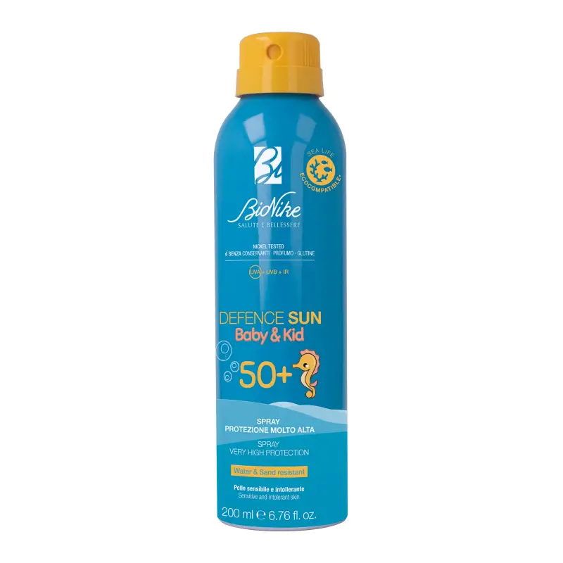 Defence Sun Baby&Kid Spray SPF50+ - Crema Solare Bambini,Solari alta protezione