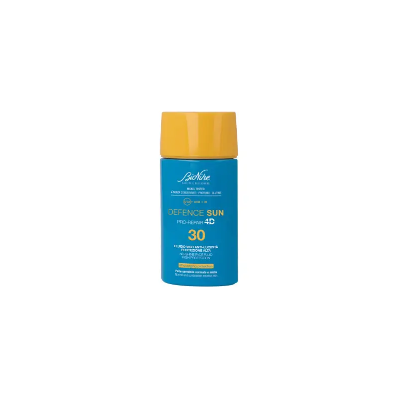 Defence Sun Fluido viso anti-lucidità SPF30 - Protezione solare viso