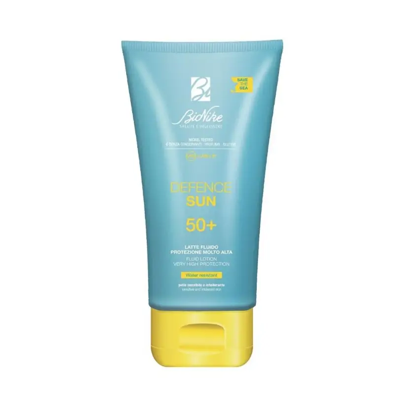 Defence Sun Latte Fluido SPF50+ - Solari alta protezione