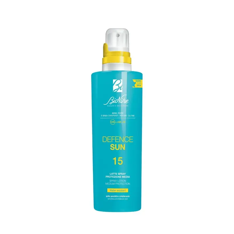 Defence Sun Latte Spray SPF15 - Solari media protezione