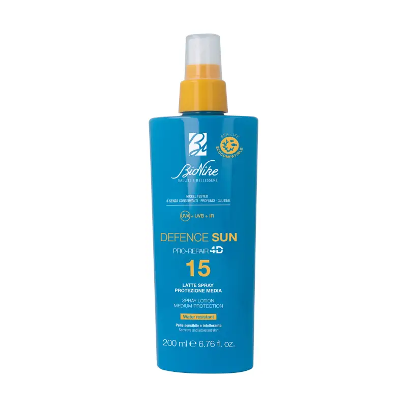 Defence Sun Latte Spray SPF15 - Solari media protezione