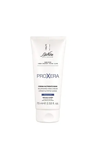 Bionike Proxera - Crema Mani Riparatrice Nutriente per Pelli Secche e Xerotiche, Azione Idratante e Protettiva, Allevia