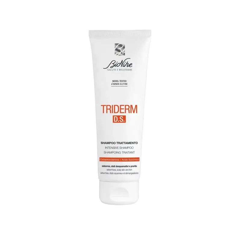Triderm D.S. Shampoo Trattamento - Shampoo antiforfora,Shampoo purificante,Capelli grassi,Forfora