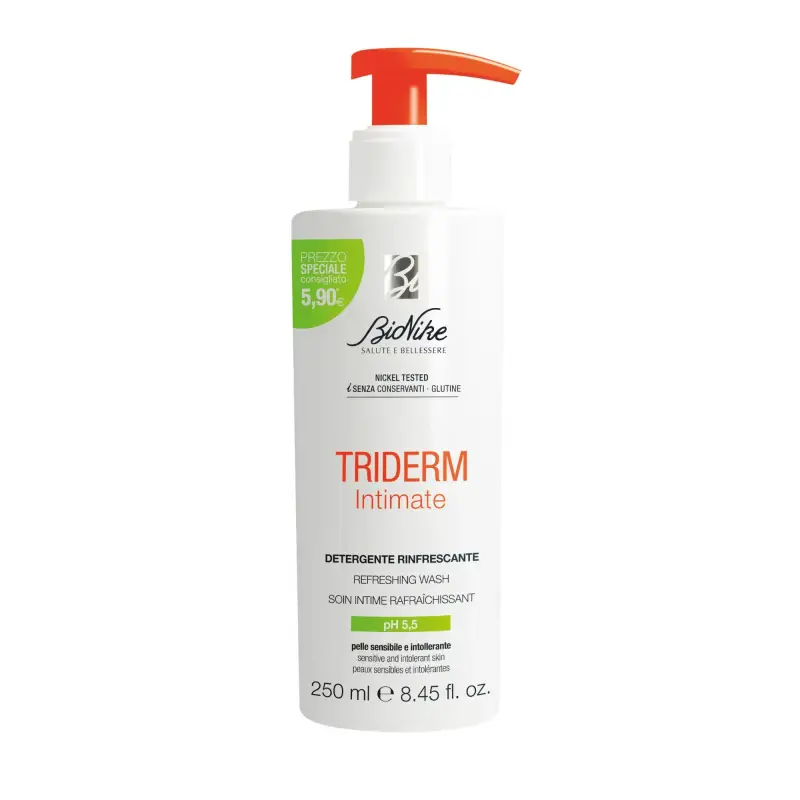 Triderm Intimate Detergente rinfrescante ph 5,5 - Detergente intimo
