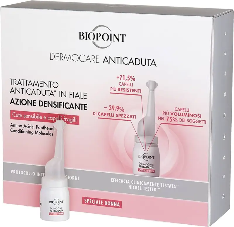 Biopoint dermocare anticaduta - Azione densificante 20 fiale