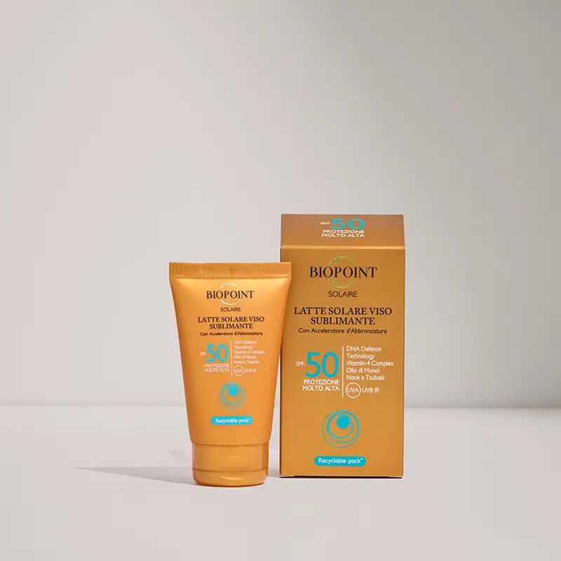 Biopoint Solaire - Latte solare viso sublimante 50 ml
