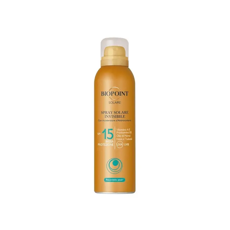 Biopoint Solaire Spray Solare - 150 ml - SPF 15