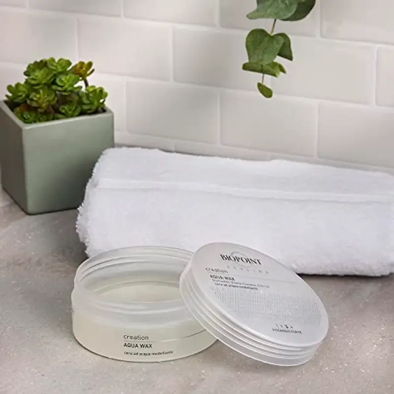Biopoint Styling - Aqua Wax, Cera Modellante e Lucidante a Base d’Acqua, Fissaggio Forte, Azione Idratante e Fortificante, Ideale per Look Bagnati, 100 ml miniatura 2