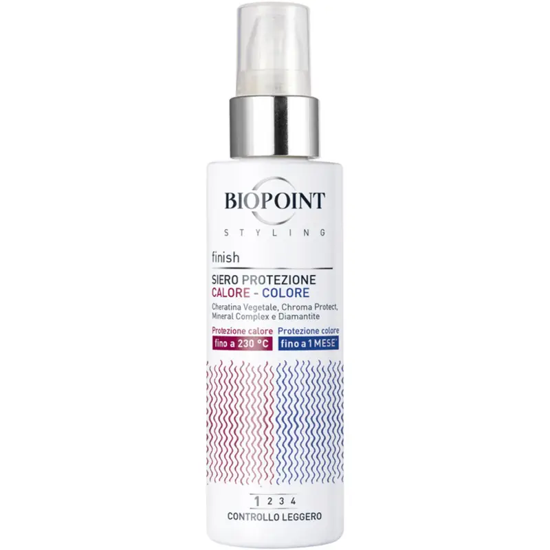 Biopoint Styling finish - Siero protezione calore/colore 200 ml