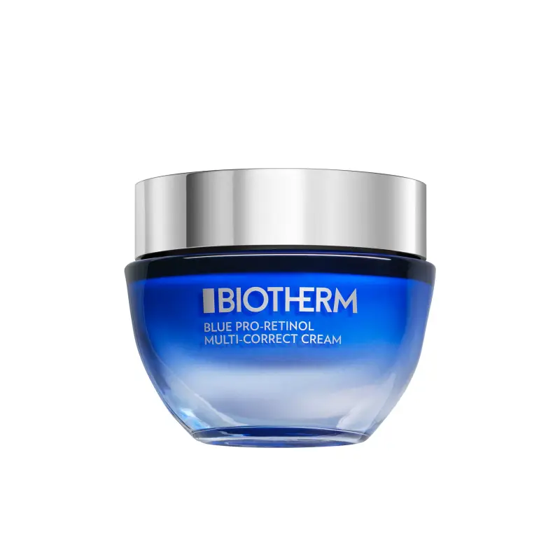 Blue Therapy Blue Pro-Retinol Multi-Correct Cream - Trattamento antietà pelli mature,Crema antirughe,Crema viso pelle grassa