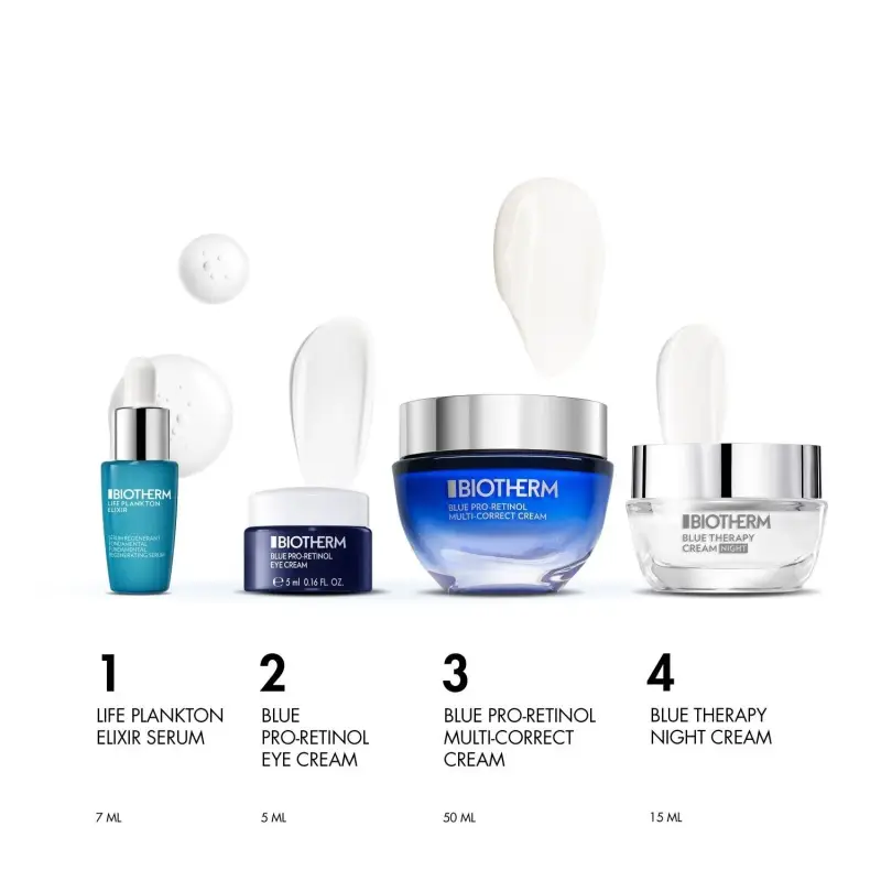 Blue Therapy Set Blue Therapy Pro-Retinol - Trattamento antietà pelli mature, Crema antirughe, Cofanetto antirughe miniatura 2
