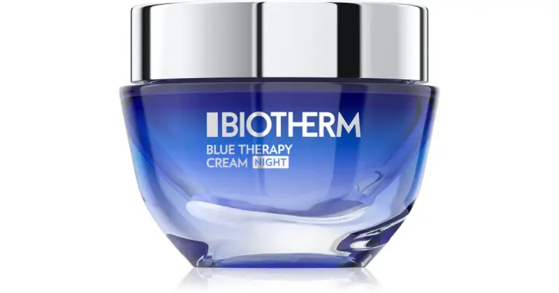 Crema notte antirughe per tutti i tipi di pelle (Blue Therapy Night) 50 ml