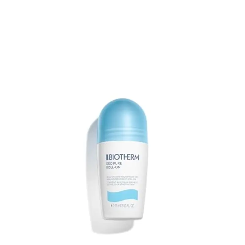 BIOTHERM Deo Pure Antiperspirant Roll-On 48H, Deodorante Antitraspirante 48H Roll-On, Per Tutti i Tipi di Pelle,