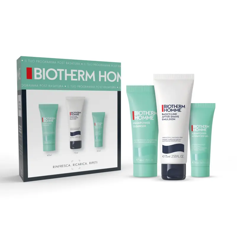 Biotherm Homme Cofanetto Baume Apaisant - Dopobarba uomo,Cofanetti regalo per lui