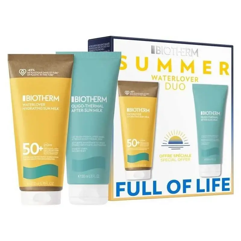 Prodotti Solari SUMMER KIT WATERLOVER DUO SPF50+ - Cofanetto solare