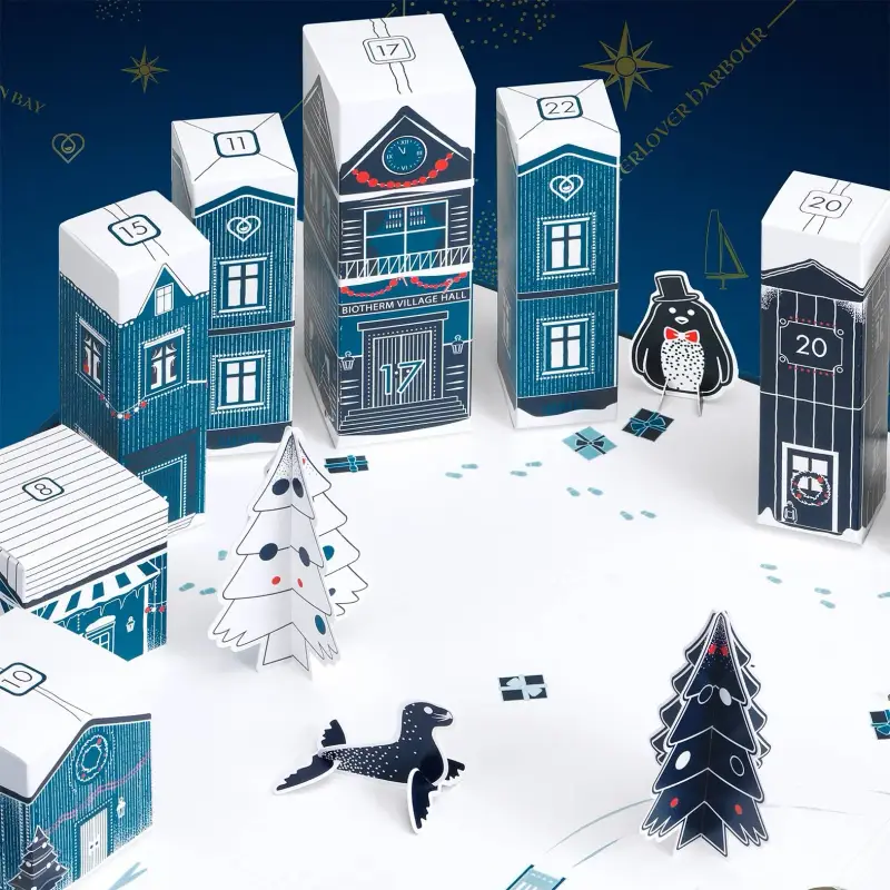 Special Kit Advent Calendar Holidays 2024 - Calendario Avvento, Cofanetto antirughe miniatura 2