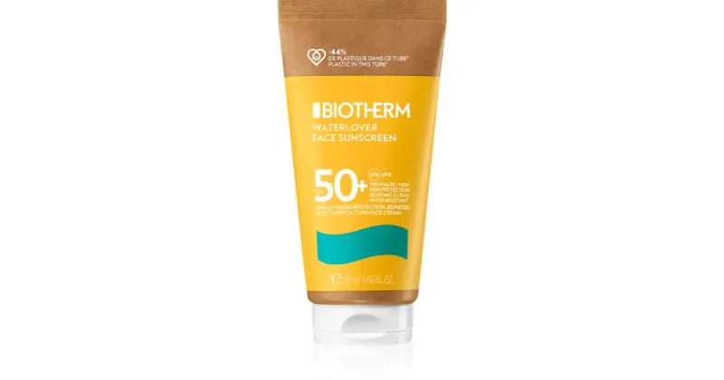 Waterlover Face Sunscreen Crema Visage Protection Jeunesse SPF50+ 50 ml