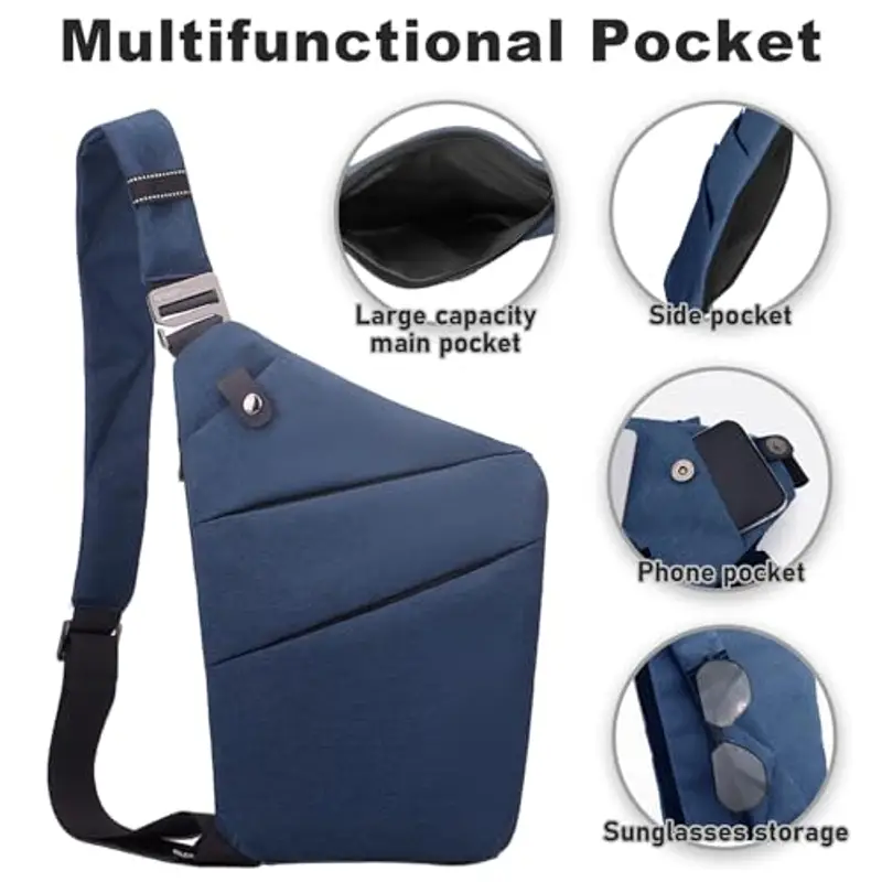 BIRDDIE Marsupio Uomo Multicolore 2143003 miniatura 2