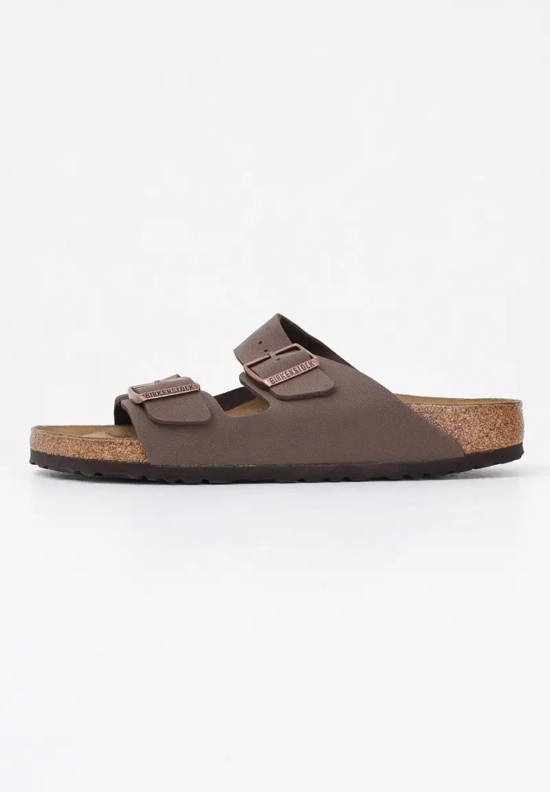 Birkenstock Sandali marroni in materiale sintetico per uomo