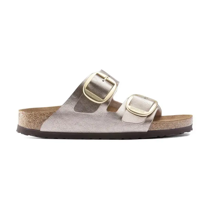 Arizona Big Buckle Grigio Taupe - Sandali Donna EUR 38