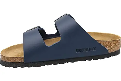 Birkenstock Arizona Birko Flor, Slides Unisex Adulto, Blu (Blue), 36 EU miniatura 2