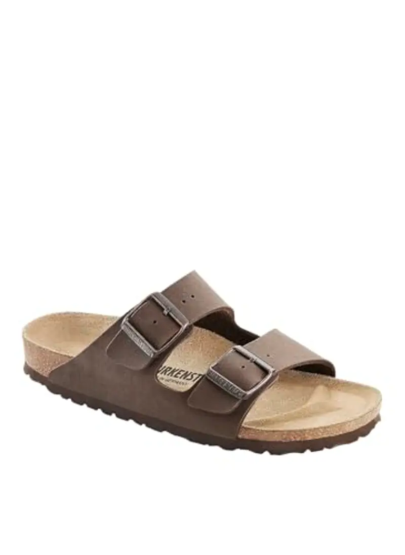 Birkenstock Arizona, Sandali a Punta Aperta Uomo, Grigio (Dark Grey Dark Grey), 40 EU
