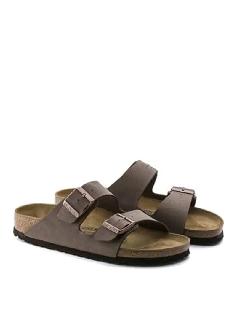 Birkenstock Arizona, Sandali a Punta Aperta Uomo, Grigio (Dark Grey Dark Grey), 41 EU miniatura 3