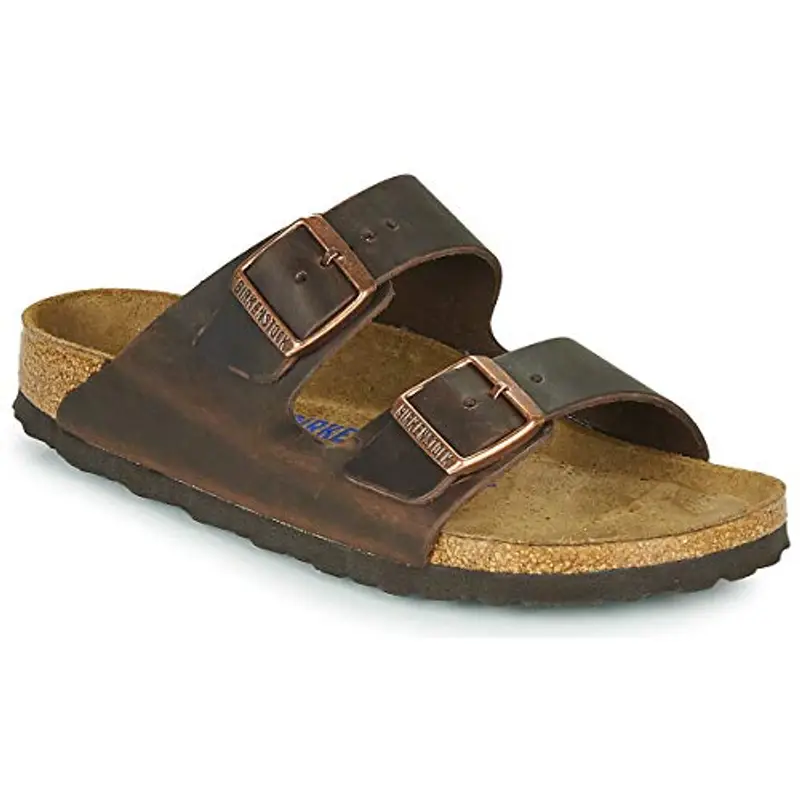 Birkenstock Arizona, Sandali (stretto), Habana Oiled Leather, 37/39 EU Étroit