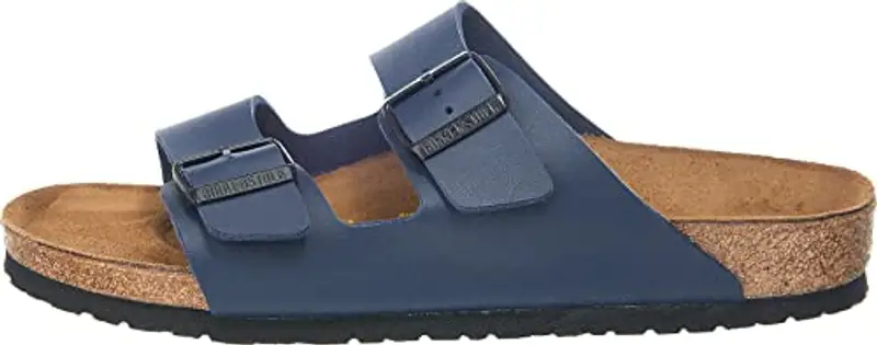 Birkenstock Arizona, Sandali unisex - adulto, blu, 41 (normale) miniatura 2