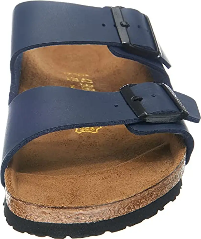 Birkenstock Arizona, Sandali unisex - adulto, blu, 41 (normale) miniatura 3