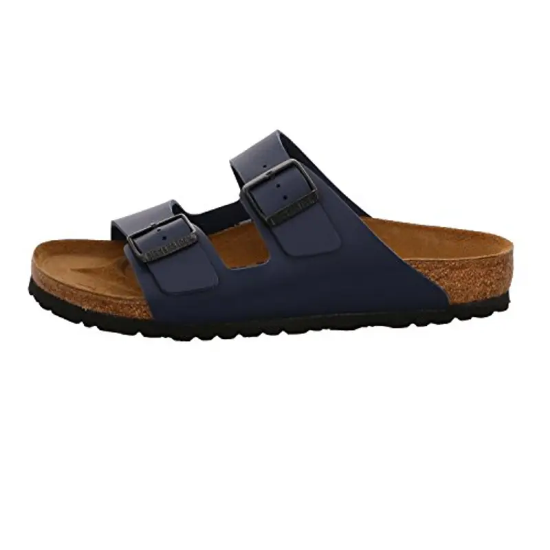 Birkenstock Arizona, Sandali unisex - adulto, blu, 46 (normale)
