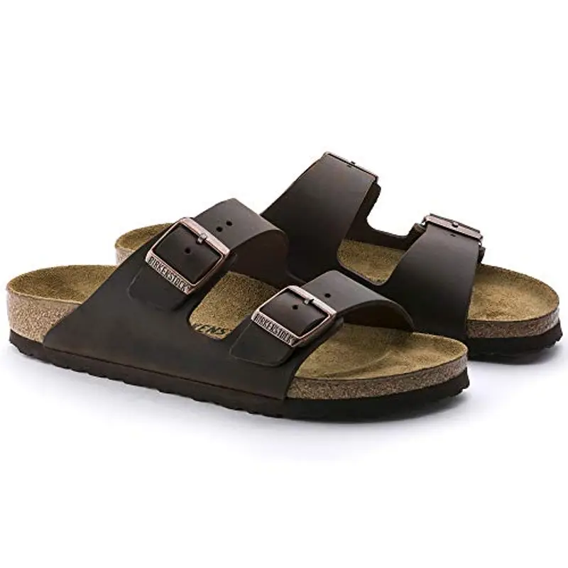 Birkenstock Arizona - Sandali unisex - adulto, Marrone (Habana), 37 miniatura 3