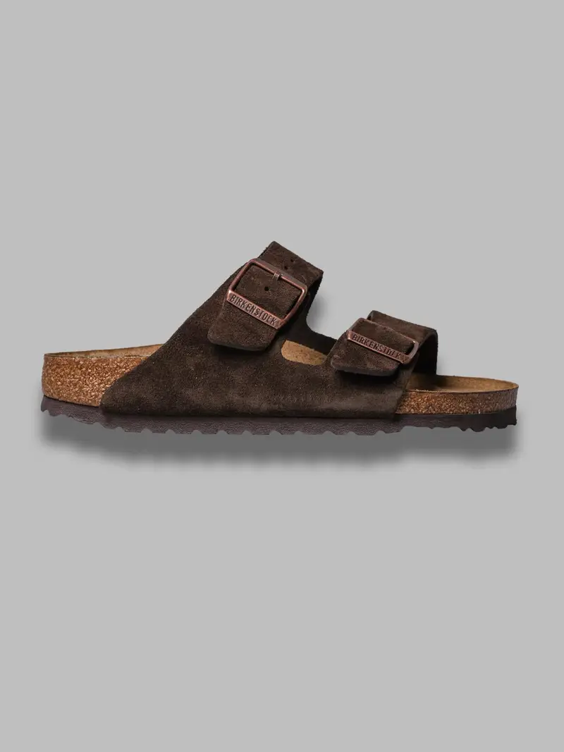 arizona sfb mocca, suede leather - calz s
