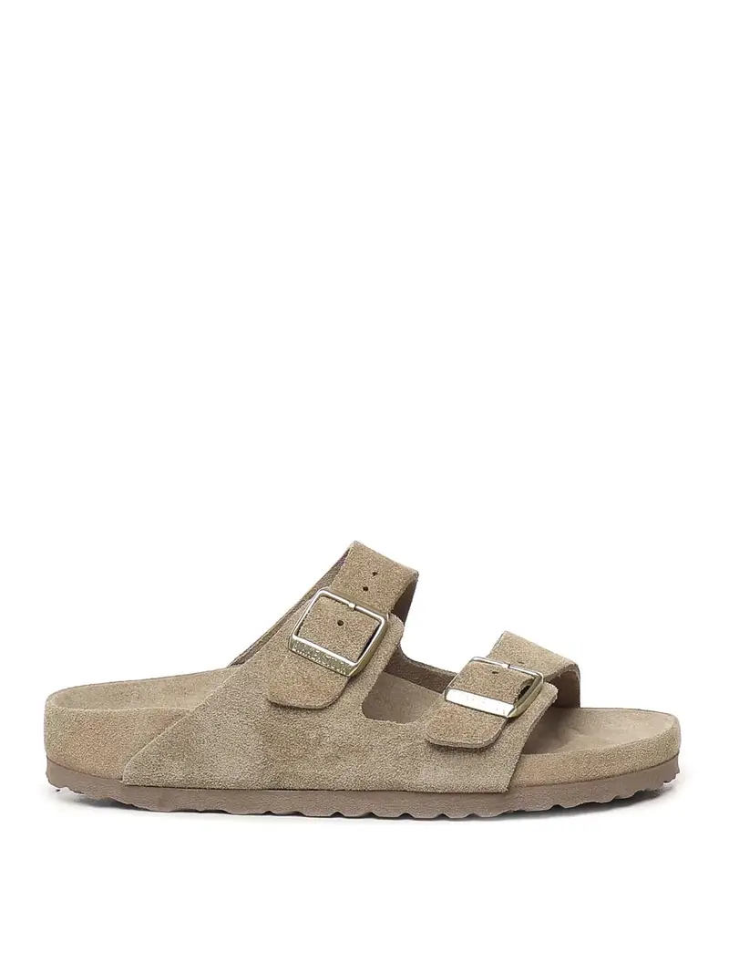Arizona Suede Sandals Beige