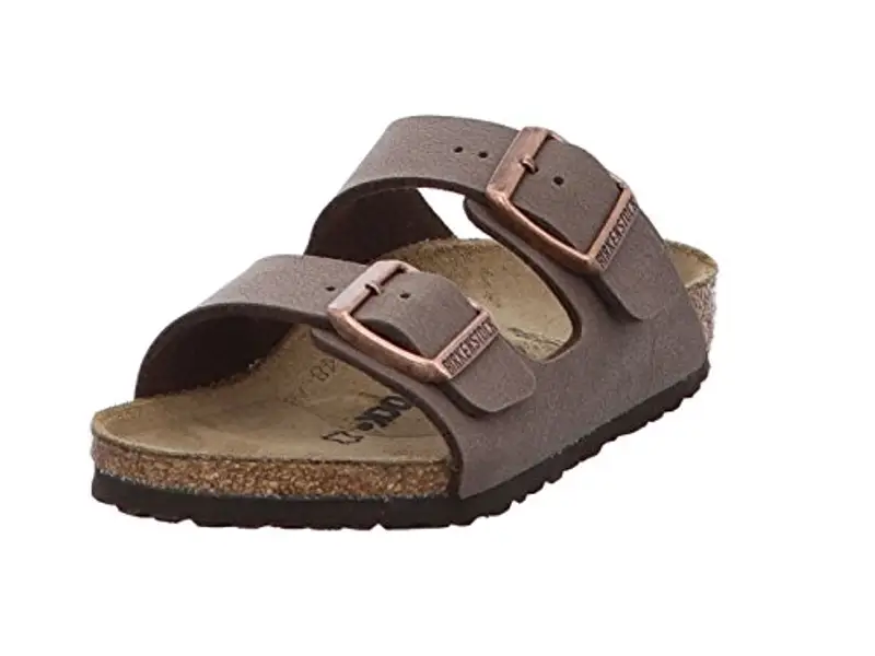 Birkenstock Arizona, Zoccoli Unisex-Bambini, Marrone, 27 EU
