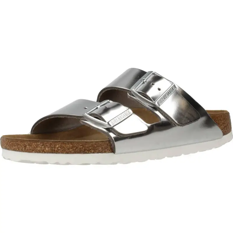 Ciabatta Donna ARIZONA BS Argento | Birkenstock Grigio argento